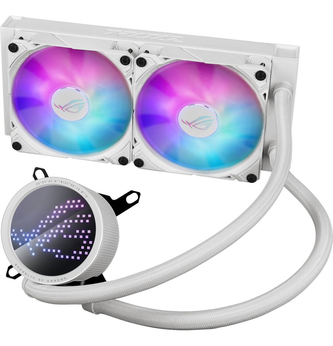 Water Cooler Asus Rog Ryuo Iii 240 Argb White