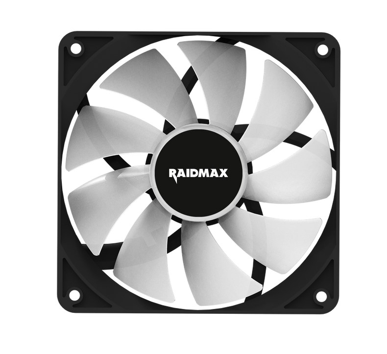 Cooler Fan 120mm Argb Pmw Raidmax X-air Black
