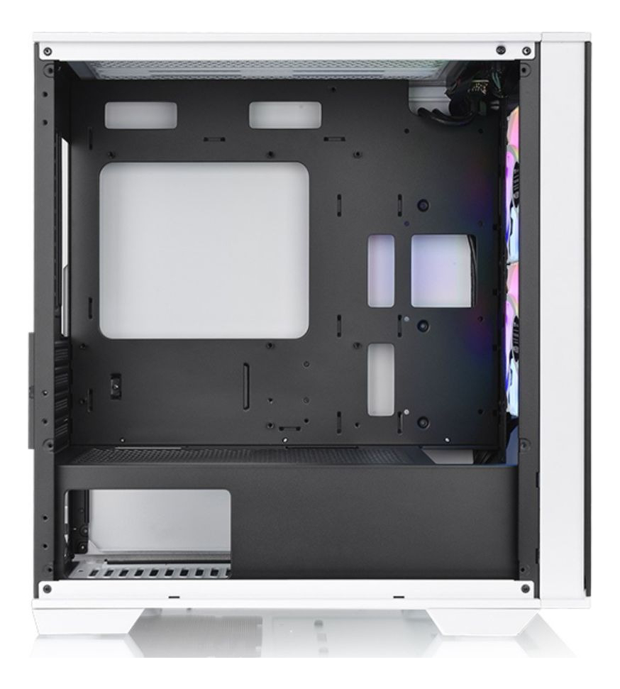 Gabinete Gamer Thermaltake Divider 170 Tg Argb Snow White Temp Glass