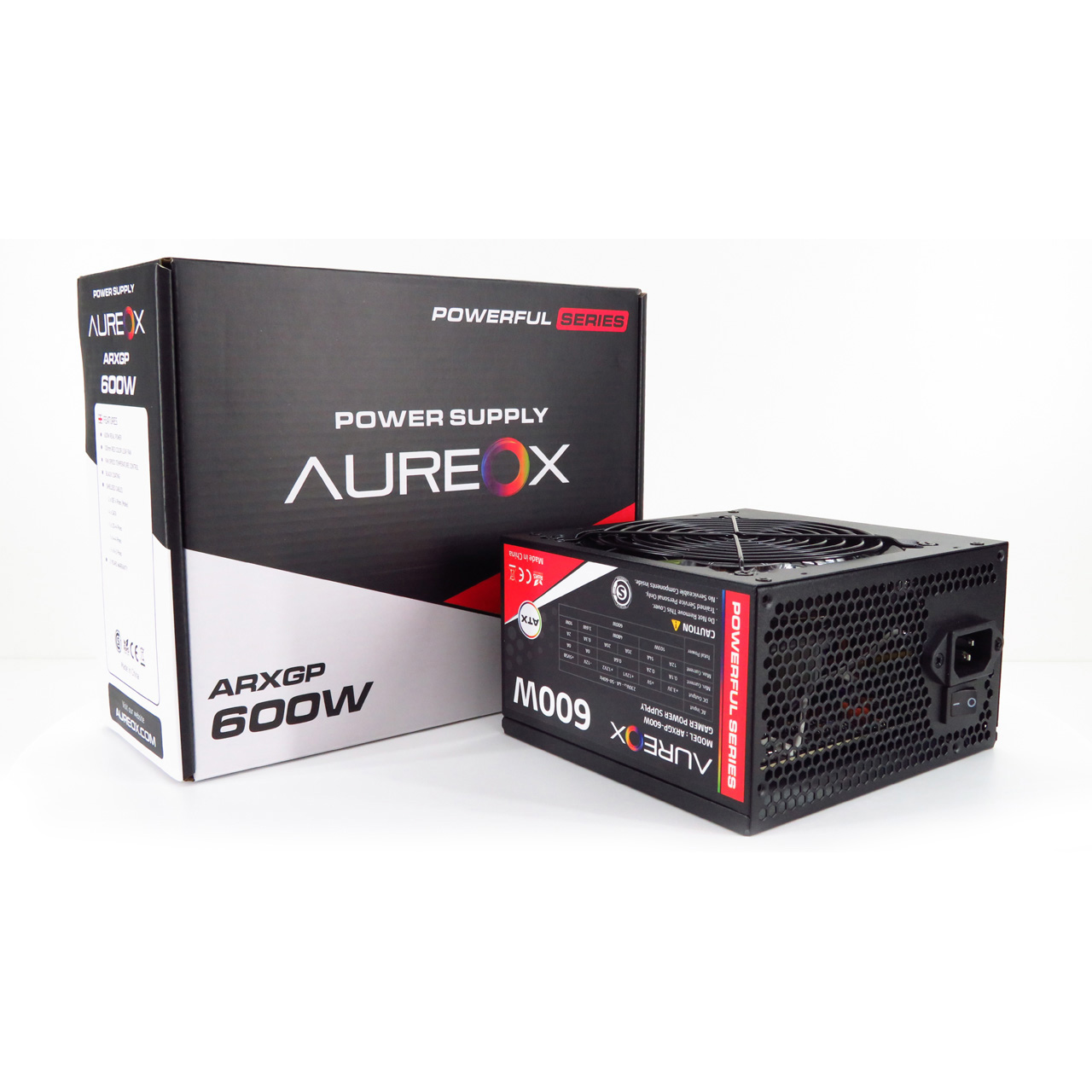 Fuente Gamer Aureox 600w Psu