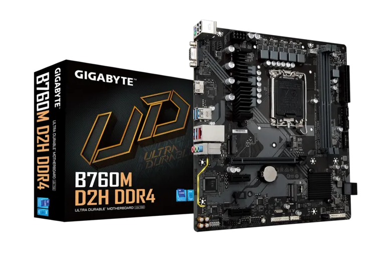 MOTHER GIGABYTE (LGA1700) B760M D2H DDR4