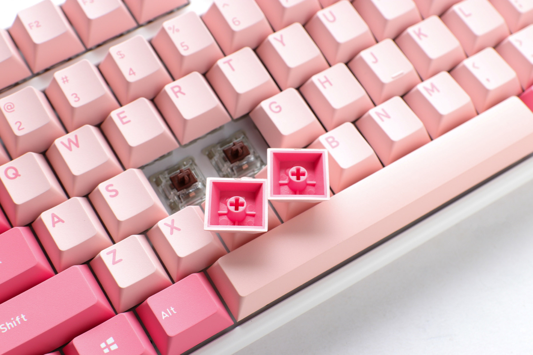 Teclado Mecanico Ducky One 3 Ducky One 3 Gossamer Pink Tkl Hotswap Double Shot Pbt