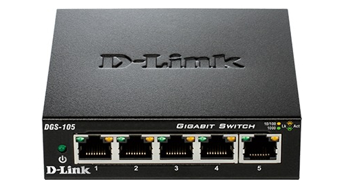 D-link Dgs-105a Switch 5 Puertos Gigabit  10/100/1000mbps