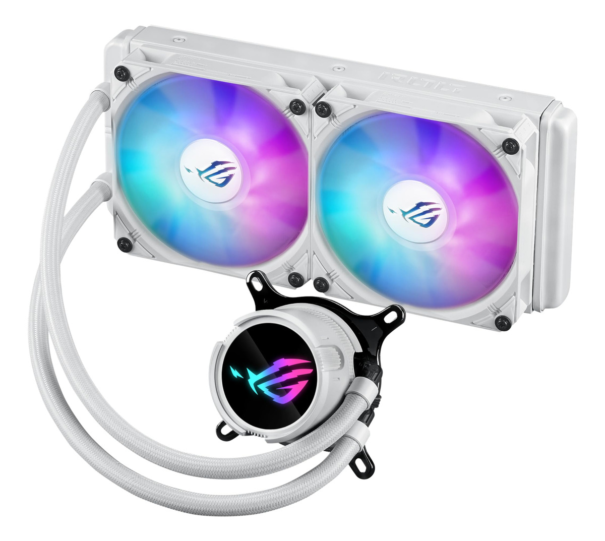 Water Cooler Asus Rog Strix Lc Iii 240 Argb White
