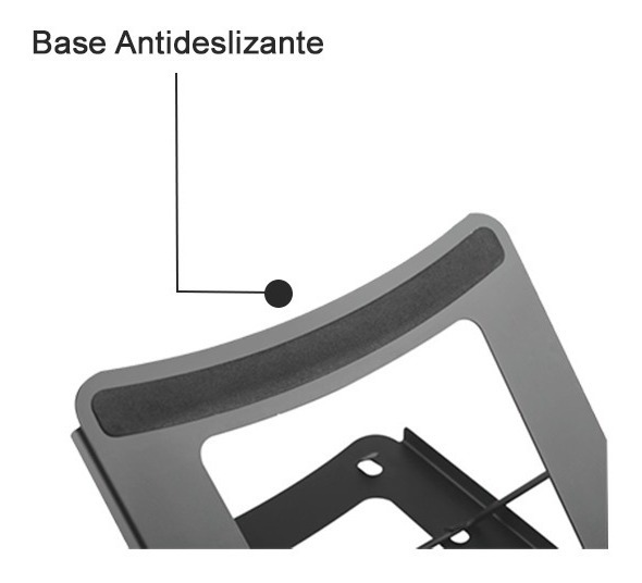 Soporte Intelaid Plegable Noteb Tablet 5 Posic Ergonom. It-bnb