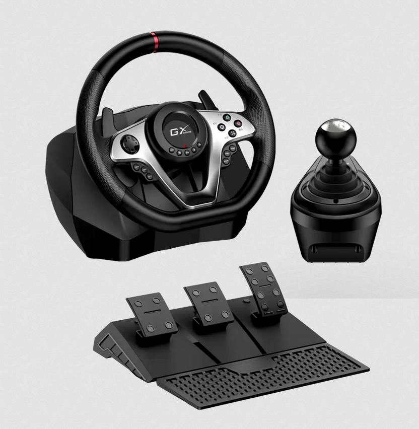 Volante Y Pedalera Genius Speedmaster X1 Caja Manual