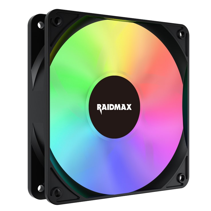 Cooler Fan 120mm Argb Pmw Raidmax X-air Black