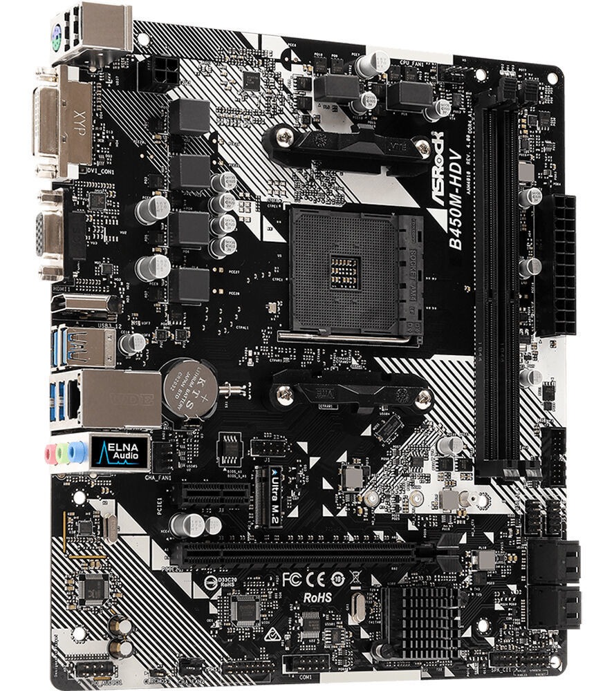 Mother Asrock (am4) B450m Hdv R4.0