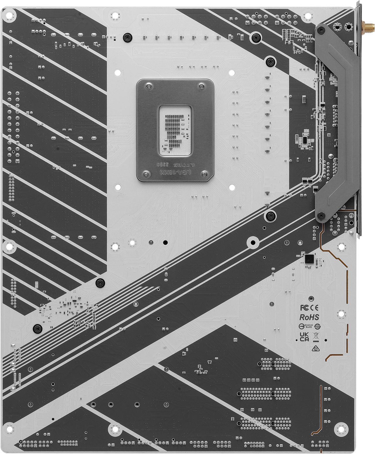Mother Asrock (lga1851) Z890 Pro Rs Wifi White