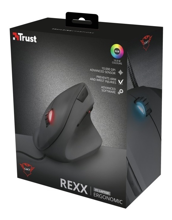 Mouse Trust Rexx Ergo Gxt 144