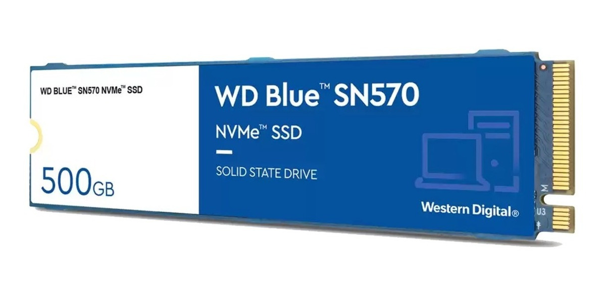 Disco Ssd M.2 500gb Wd Blue Sn570 Nvme