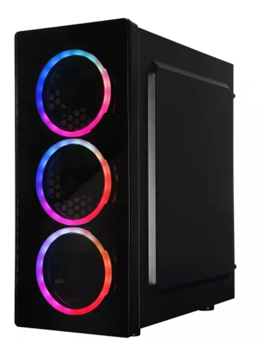Gabinete Gamer Raidmax Neon Rgb G21