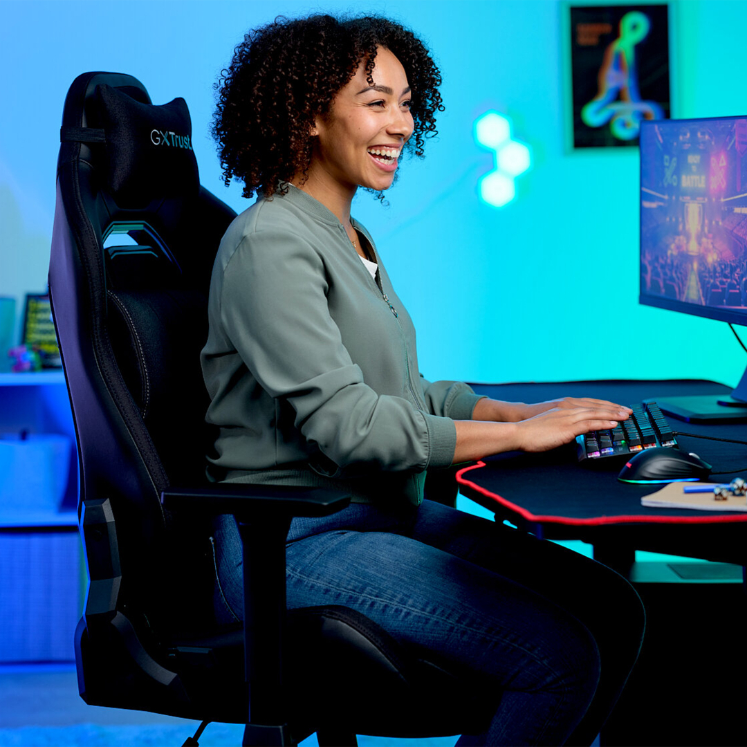 Silla Gamer Trust Gxt714 Ruya Eco Black