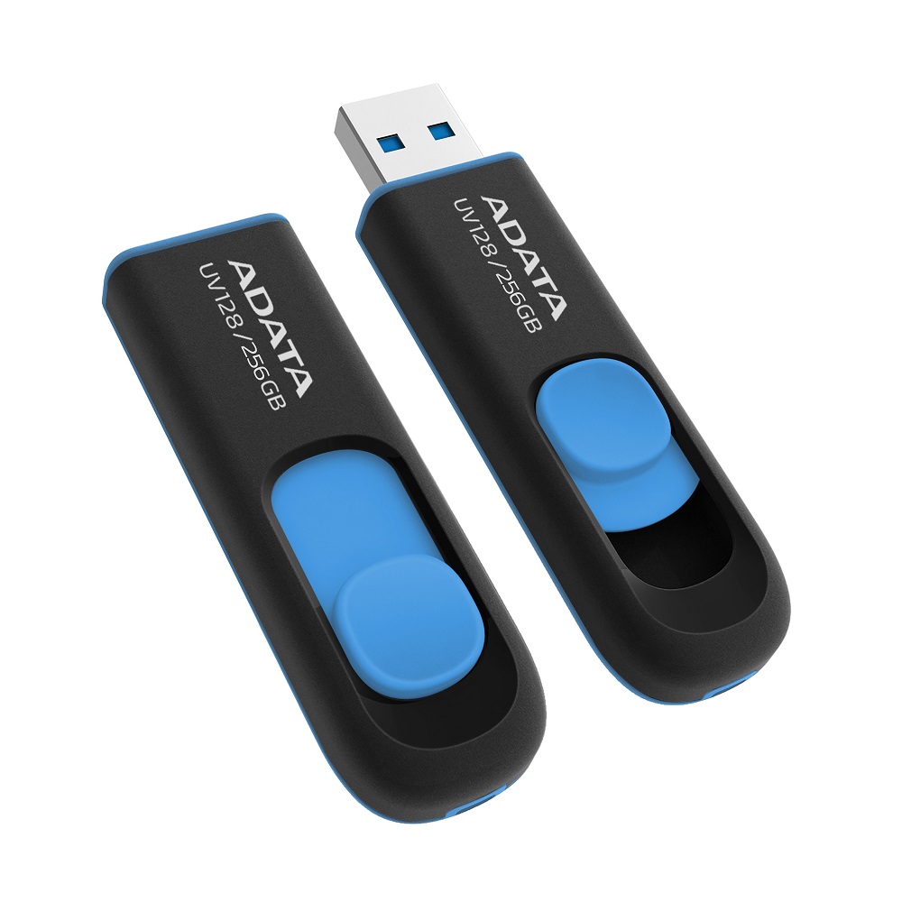 Pen Drive Adata Uv128 256gb Black
