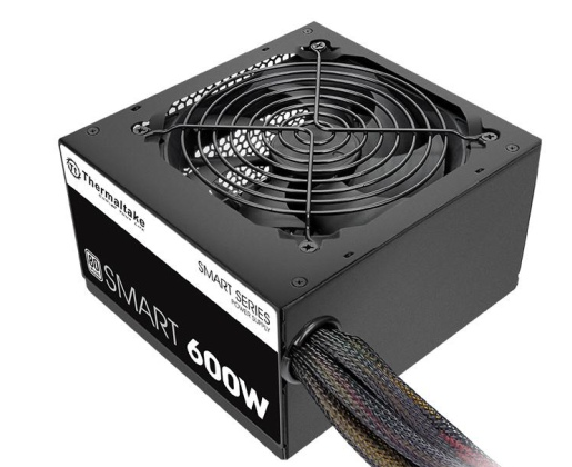 Fuente Gamer Thermaltake Smart 600w Non Modular Ag80 Plus White