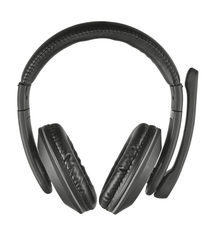 Auricular Gamer Trust Reno Black