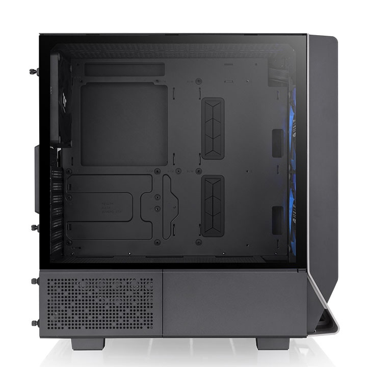 Gabinete Thermaltake Ceres 300 Xl Tg Argb Black Tempered Glass