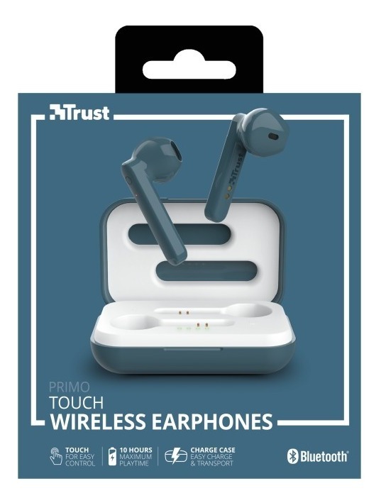 Auricular Trust Primo Touch Bt Blue