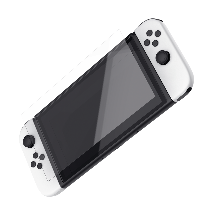 Protector De Pantalla De Cristal Templado Trust Para Nintendo Switch Oled Gxt1246