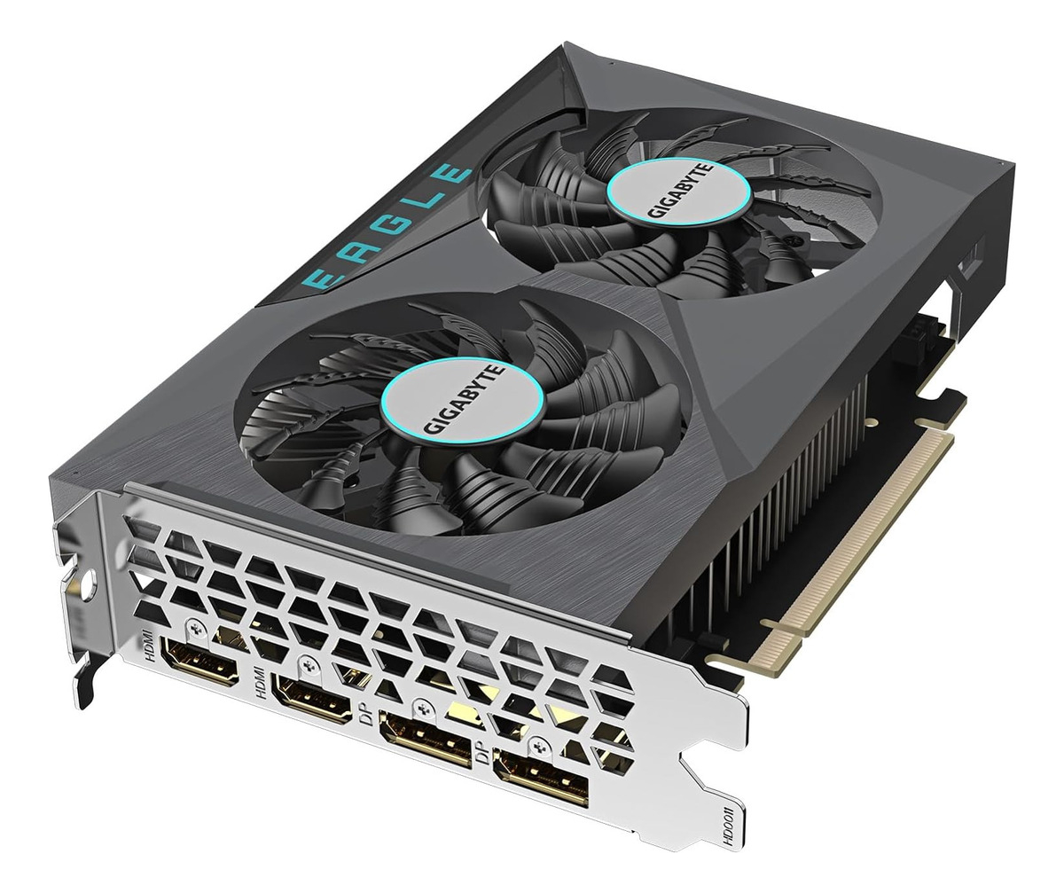 Placa De Video Gigabyte Rtx 3050 Eagle Oc 6gb