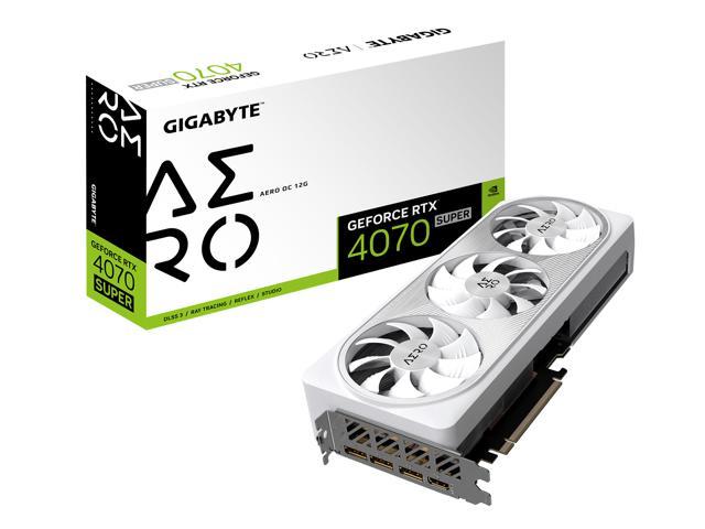 Placa De Video Gigabyte Rtx 4070 Super Aero 12gb Ddr6 (white)
