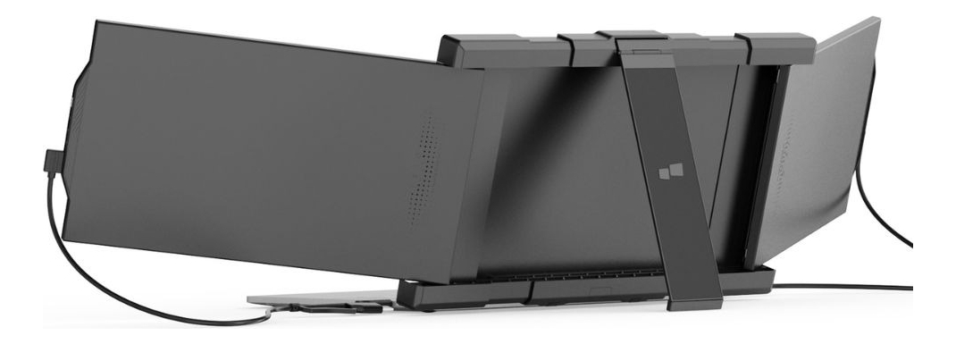 Accesorios Byh Monitor Portatil Para Notebook Trio Max Tri-screen 2.0 14.1