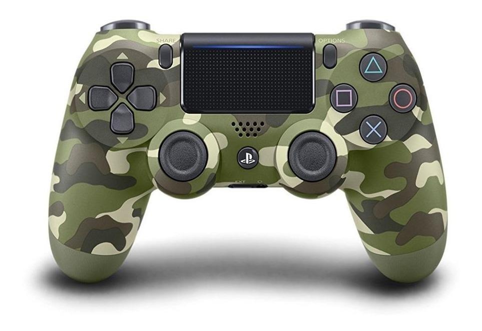 Joystick Ps4 Sony Dualshock 4 Green Camouflage