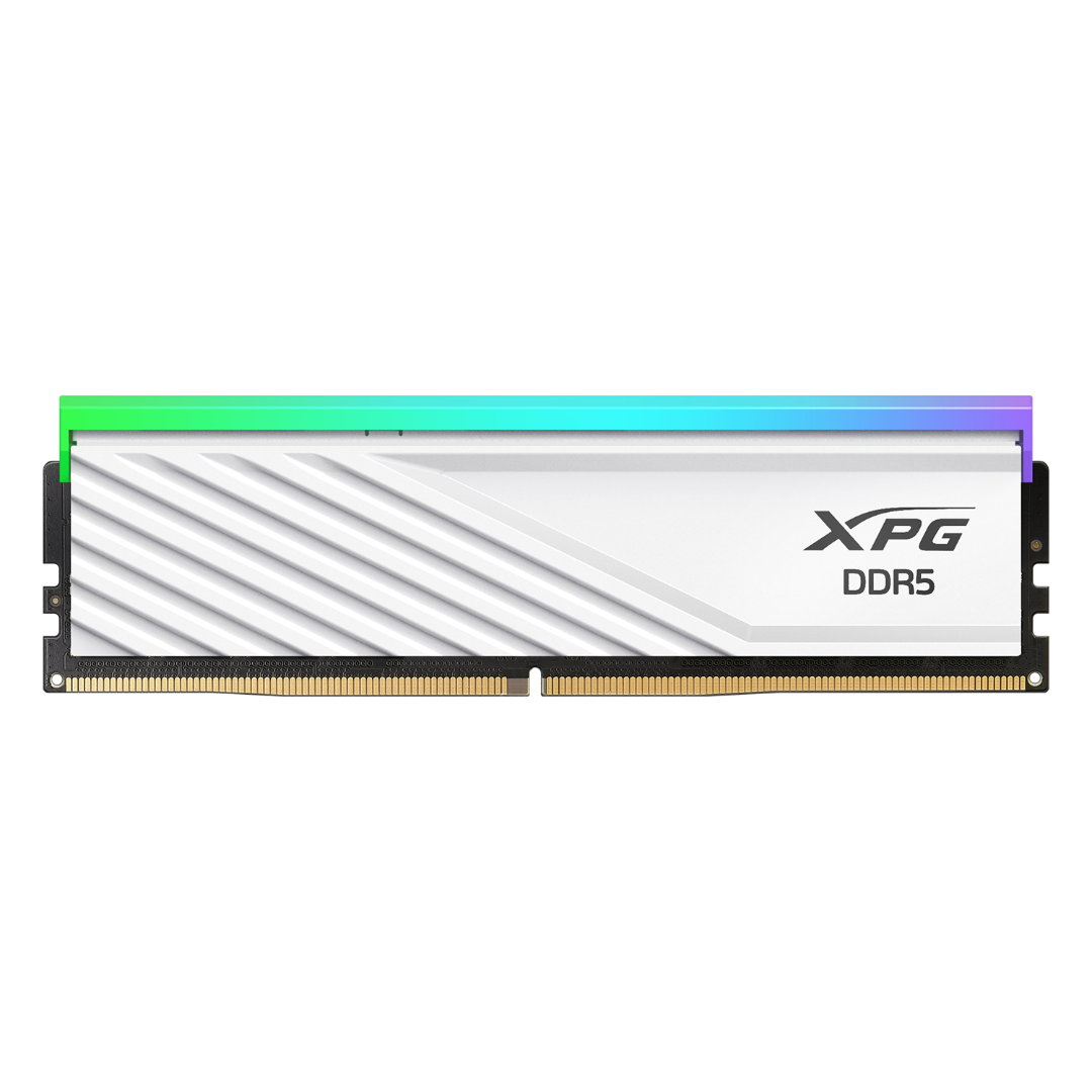 MEMORIA ADATA DDR5 8GB 5600MHZ XPG LANCER WHITE RGB HEATSINK
