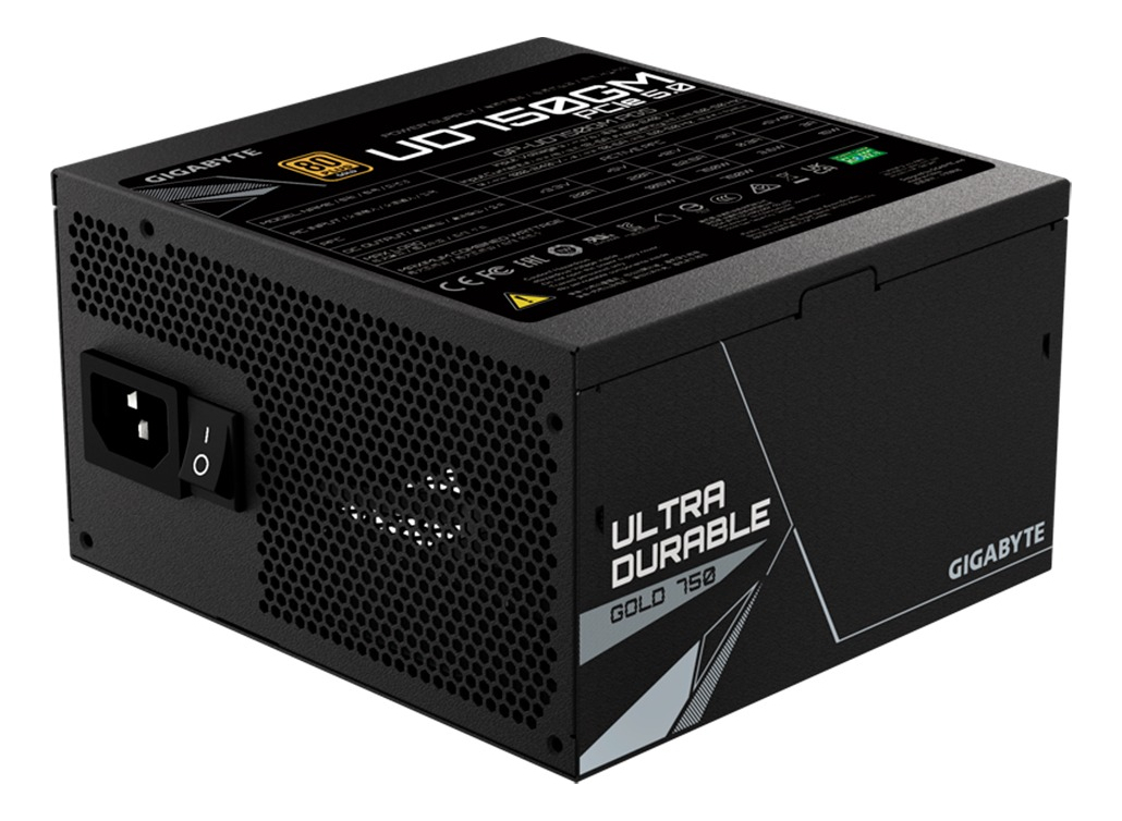 Fuente Gygabyte 750gm Pg5 750w Modular Atx 3.0 Pcie Gen 5 80 Plus Gold Para Rtx 4070 4070 Ti 4070 Super 4080