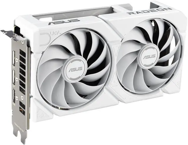 Placa De Video Asus Dual Rx 9060xt 16gb White