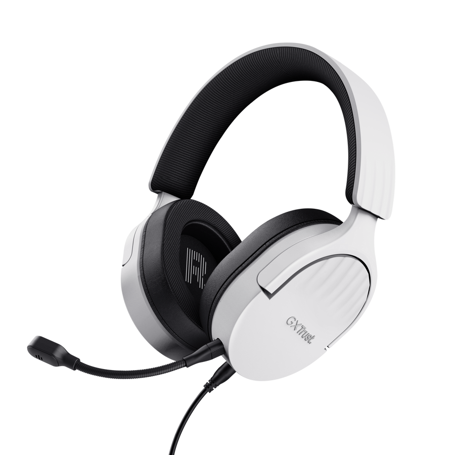 Auricular Gamer Trust Fayzo White Gxt489w