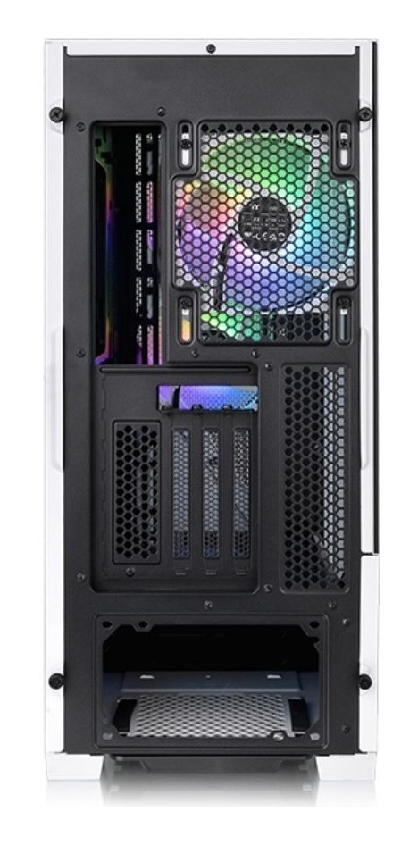 Gabinete Gamer Thermaltake Divider 370 Tg Argb Snow White Temp Glass