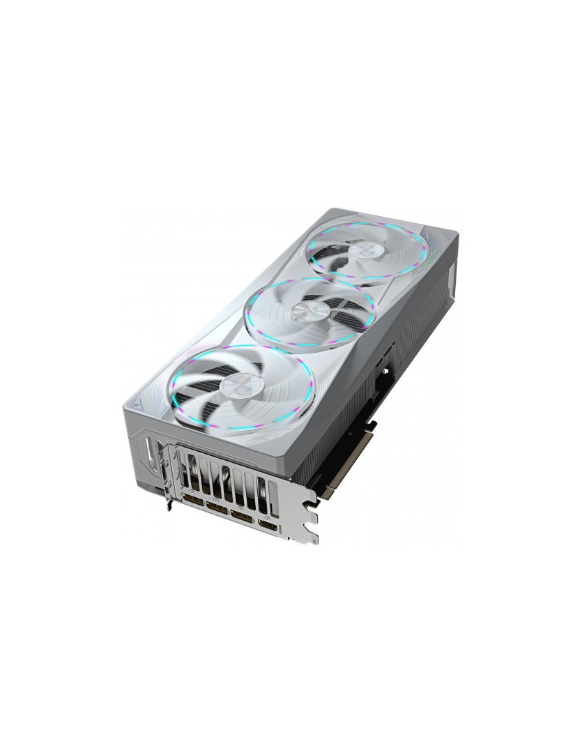 Placa De Video Gigabyte Rtx 5080 Aorus Master Ice 16gb Gddr7 (white)