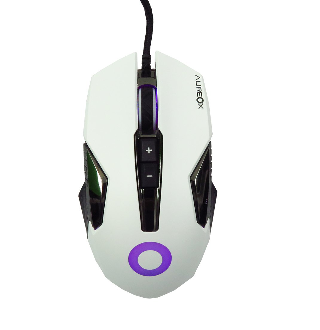 Mouse Aureox Fireforce White Gaming Gm200w