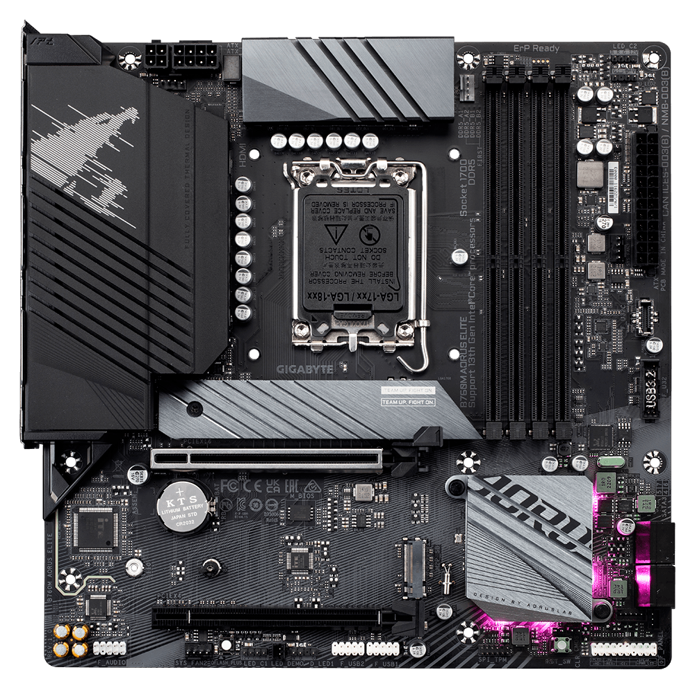 Mother Gigabyte (lga1700) B760m Aorus Elite