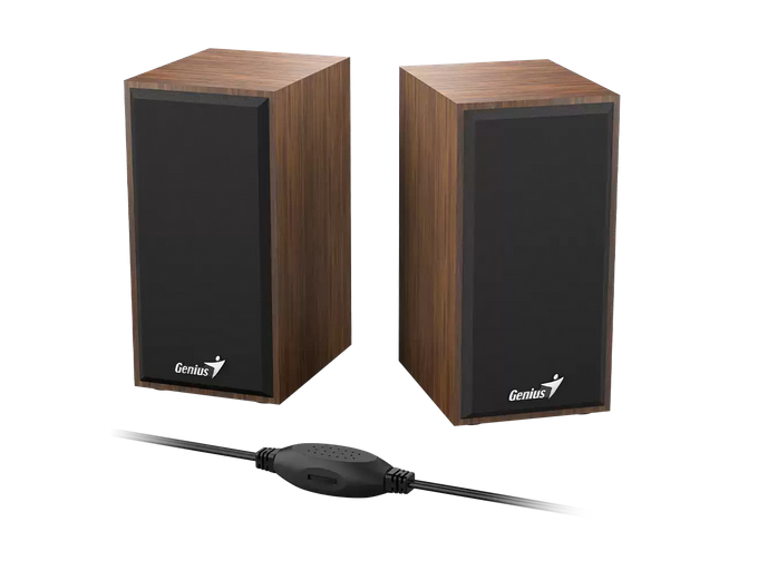 Parlante Genius Sp-hf180 Pine Wood Usb