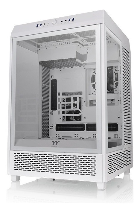 Gabinete Thermaltake The Tower 500 Snow White Tempered Glass