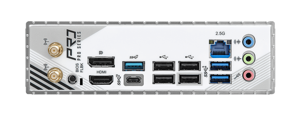 Mother Asrock (am5) B850m Pro Rs Wifi White