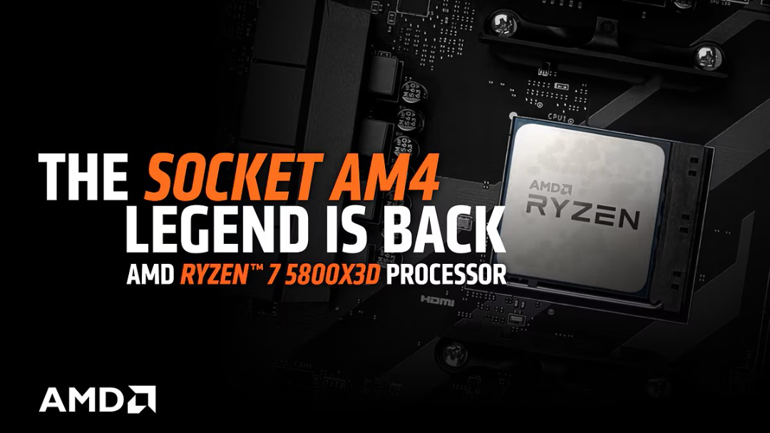 Procesador Amd (am4) Ryzen 7 5800x3d / Sin Cooler