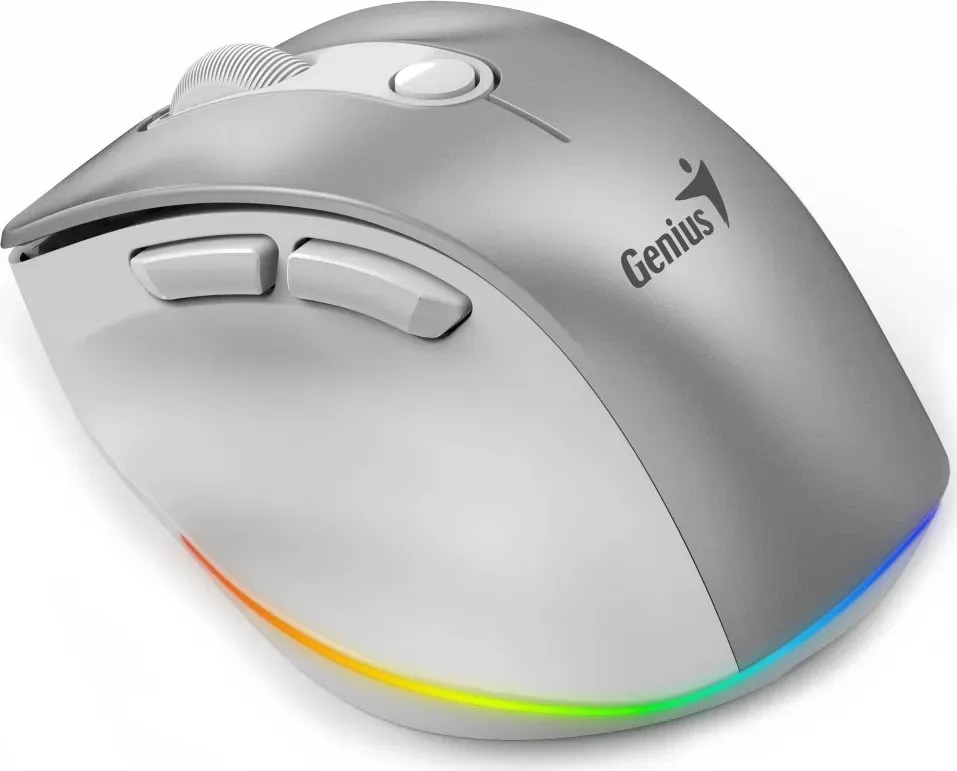 Mouse Genius Rs2 Ergo 9000s Pro Pearl White