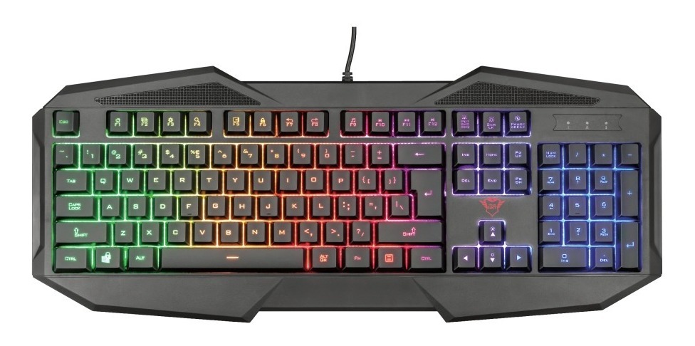 Trust Gaming Combo Teclado  4en1 Gxt1180rw