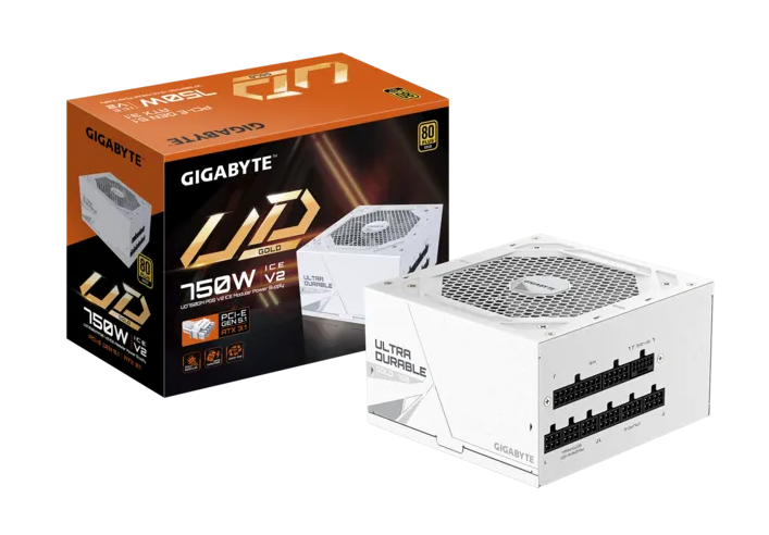 Fuente Gamer Gigabyte 750w Pg5 Ice 80 Plus Modular Gold