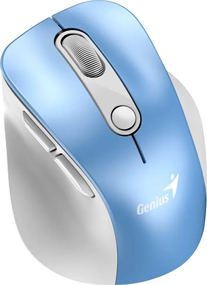 Mouse Genius Rs2 Ergo 9000s Pro Light Blue