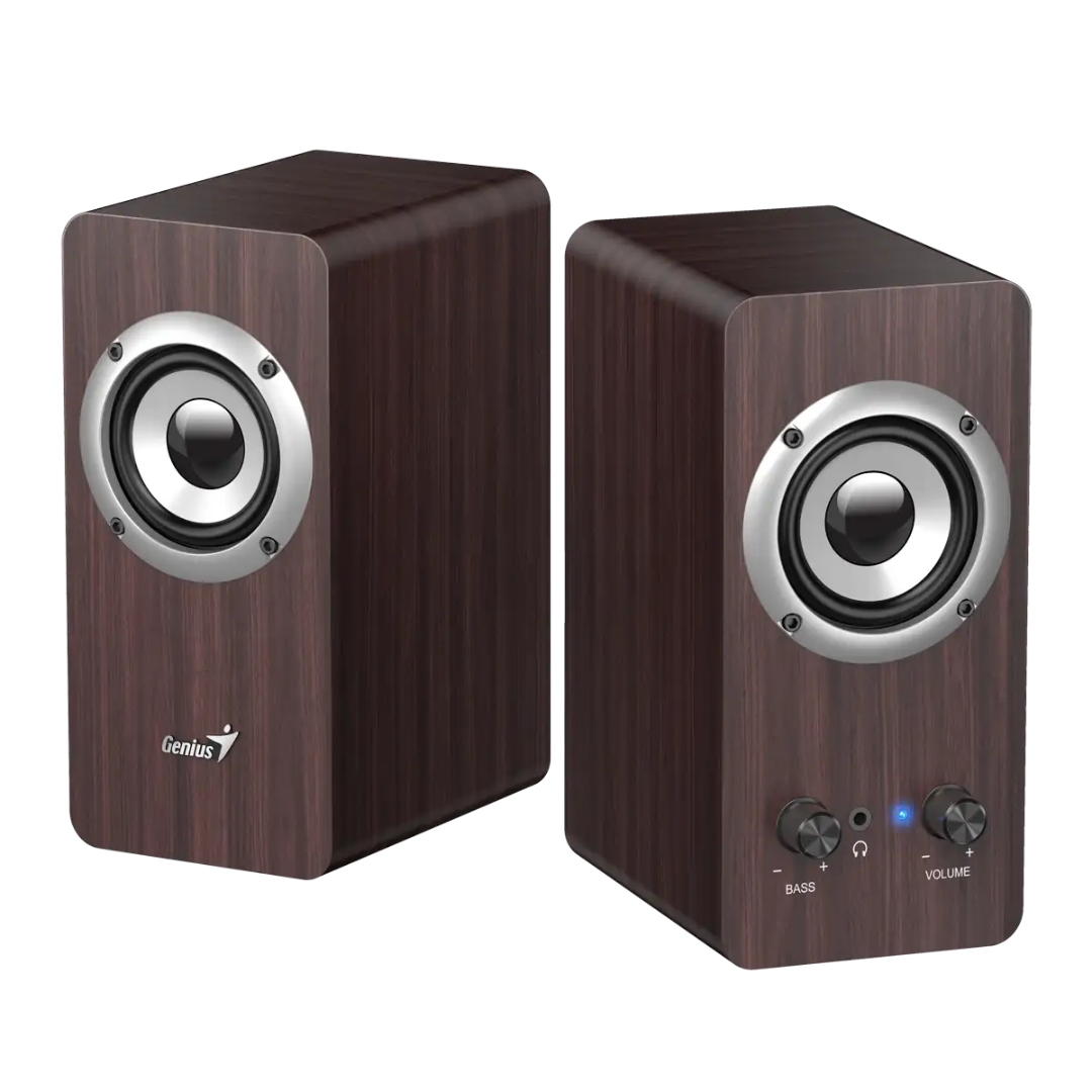 Parlante Genius Sp-hf400 Dark Brown