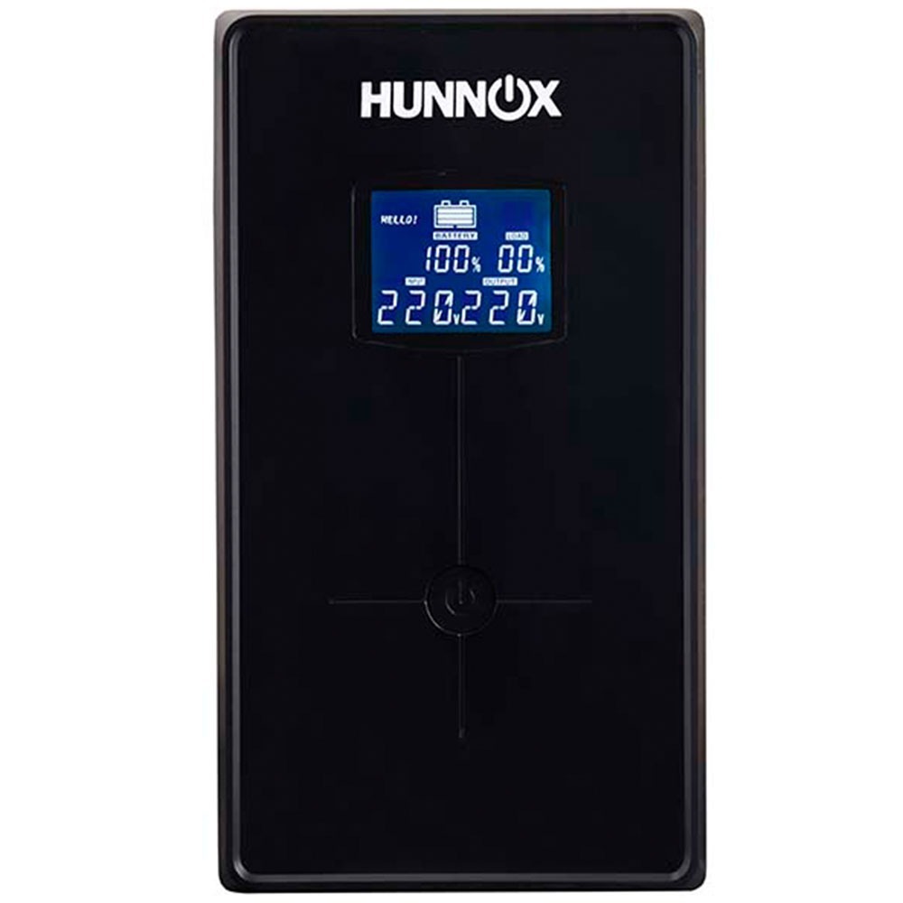 Hunnox Ups Y Estabilizador 650va Metal Lcd C/usb