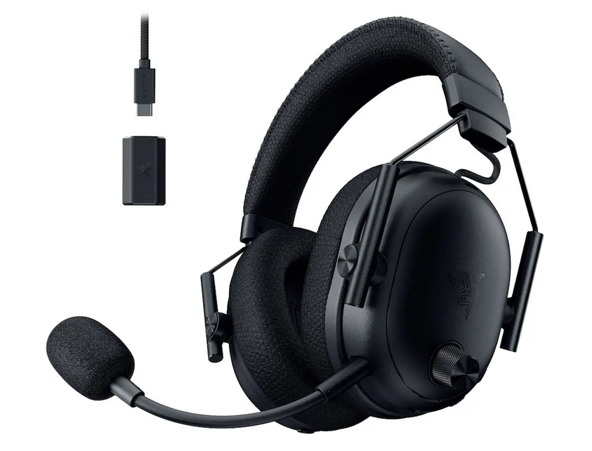 Auricular Razer Blackshark V3 Pro Black 2.4g+bt Anc Thx
