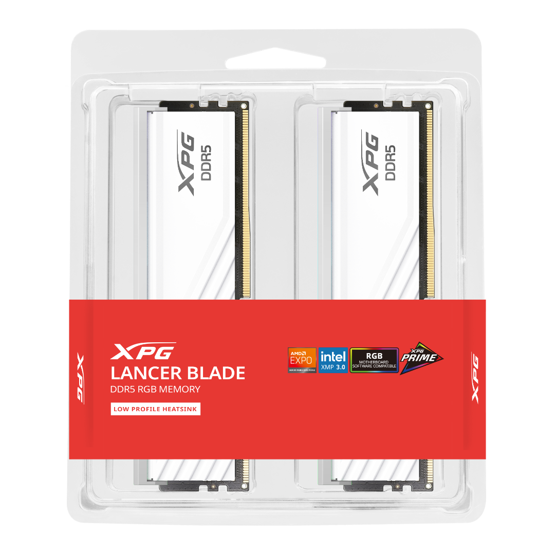 Memoria Adata Ddr5 2x8gb 5600mhz Xpg Lancer White Rgb Heatsink