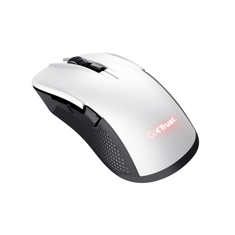 Mouse Trust Gaming Ybar Wireless White Gxt923w