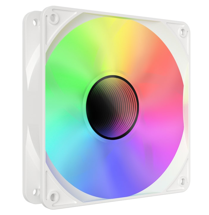 Cooler Fan 120mm Argb Pmw Raidmax Infinita-air White
