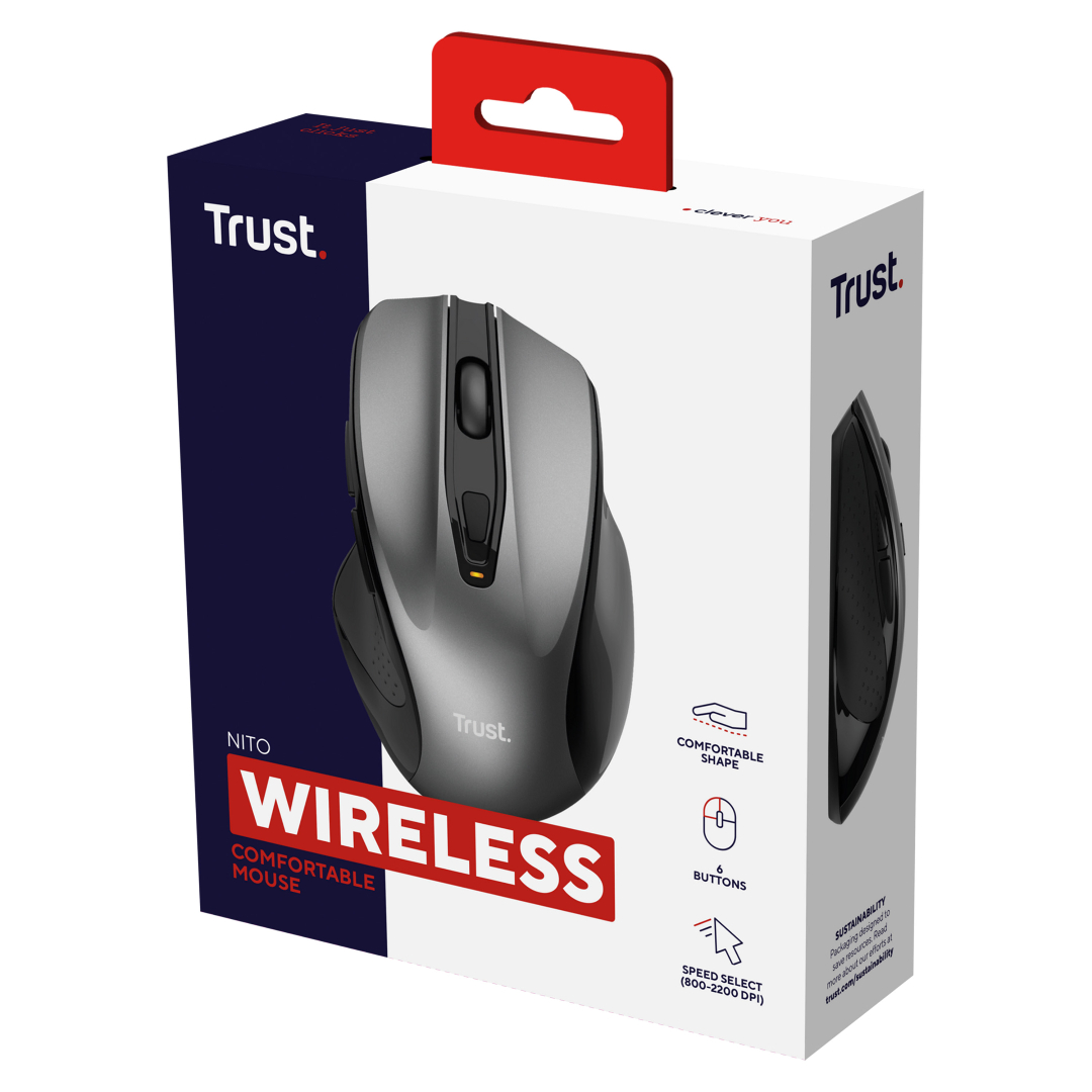 Mouse Trust Nito Wireless Black